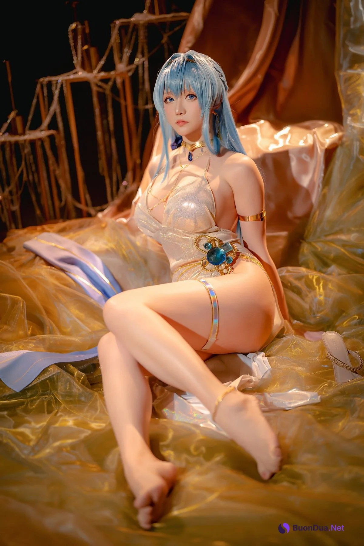 Cosplay 星之迟迟Hoshilily Nikke-海伦 - Photo 19