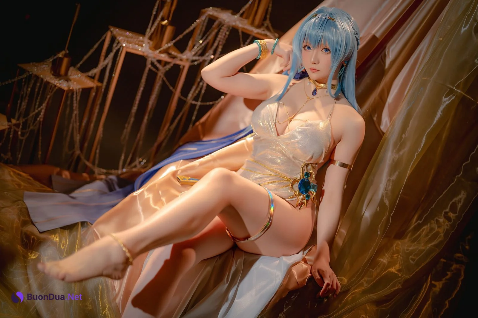 Cosplay 星之迟迟Hoshilily Nikke-海伦 - Photo 9