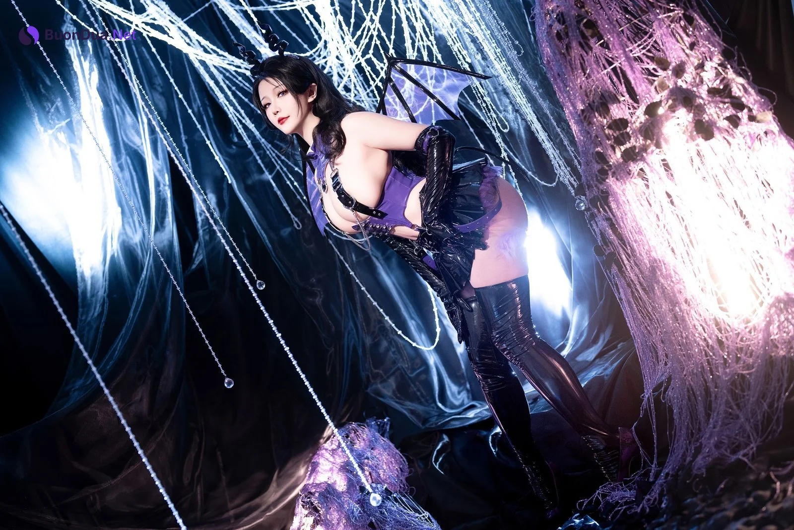 Cosplay 星之迟迟Hoshilily 梦魔的枕头营业&梦境篇 Set.01 - Photo 17