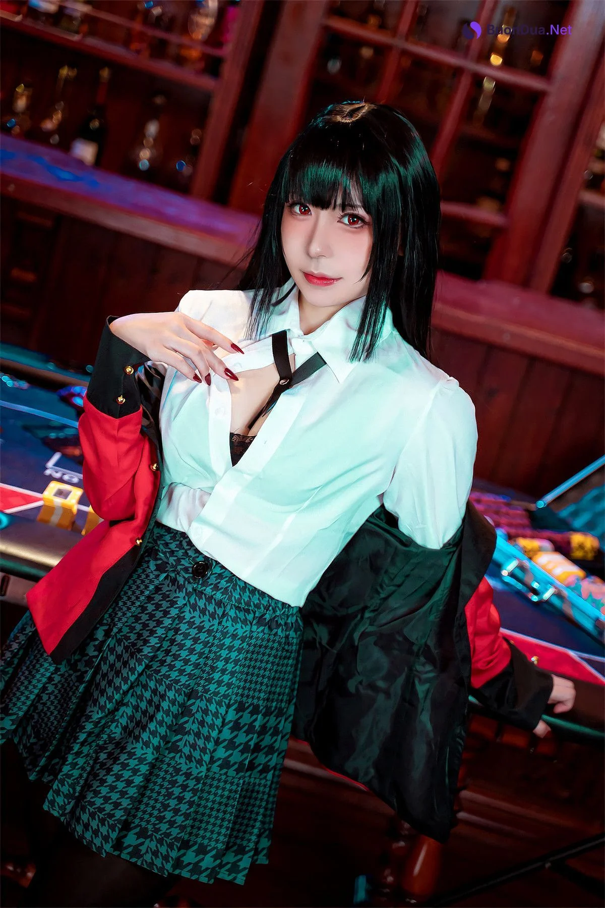Cosplay 虎森森 蛇喰梦子 Jabami Yumeko - Photo 10