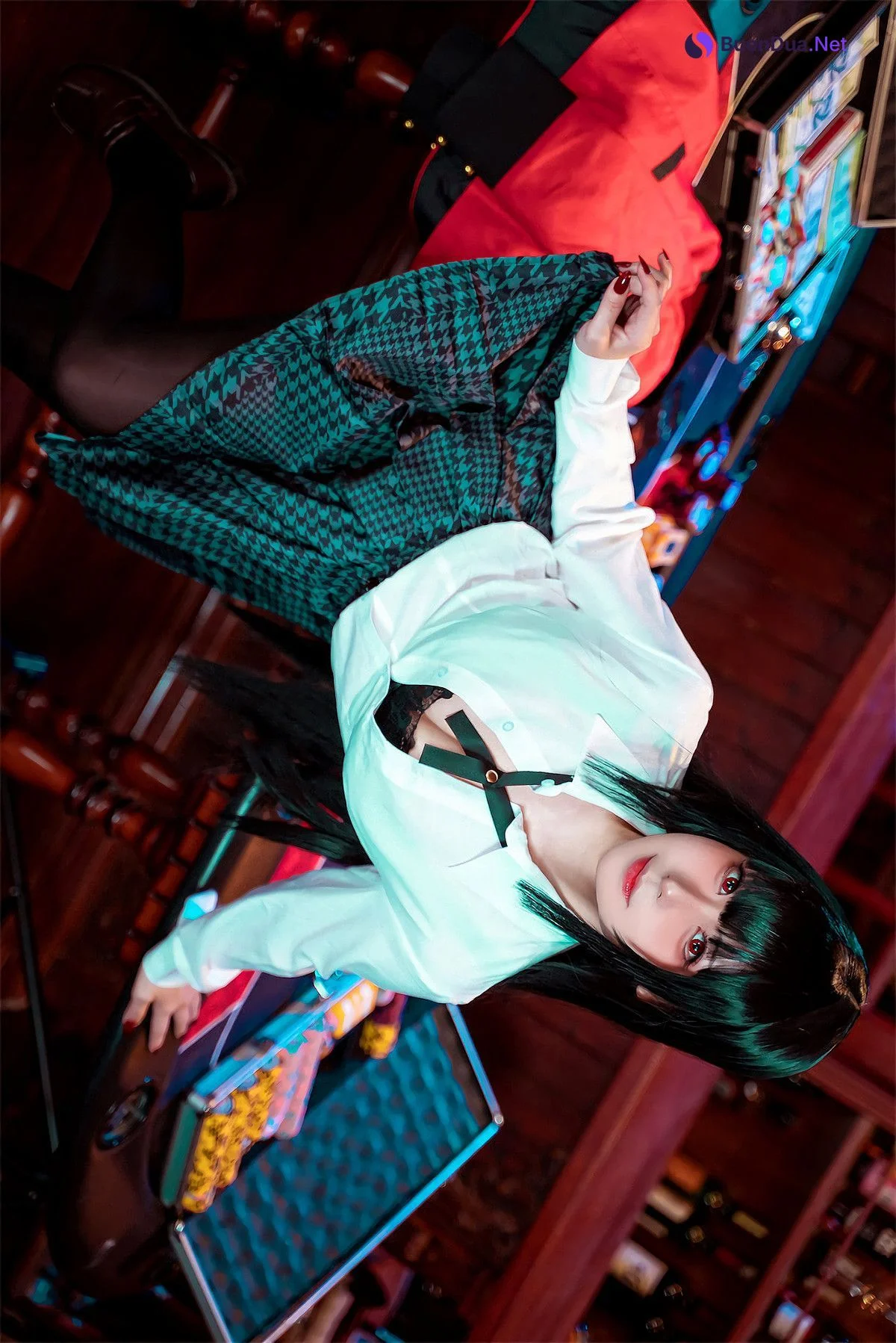 Cosplay 虎森森 蛇喰梦子 Jabami Yumeko - Photo 11