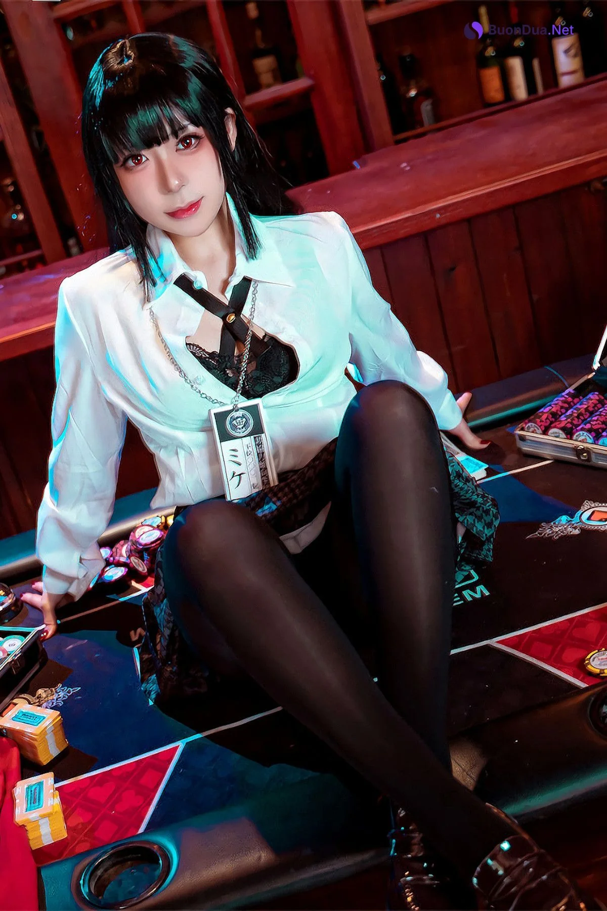 Cosplay 虎森森 蛇喰梦子 Jabami Yumeko - Photo 15