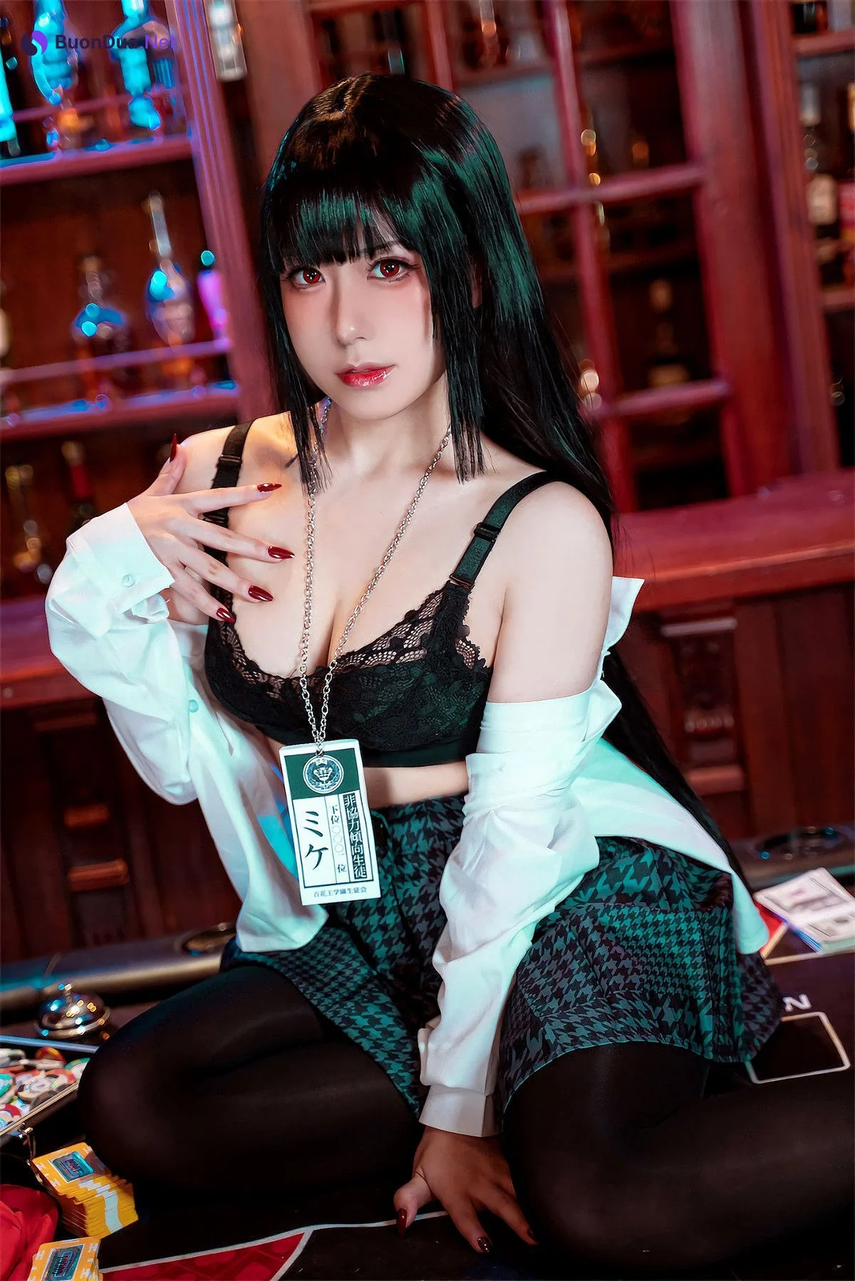 Cosplay 虎森森 蛇喰梦子 Jabami Yumeko - Photo 16