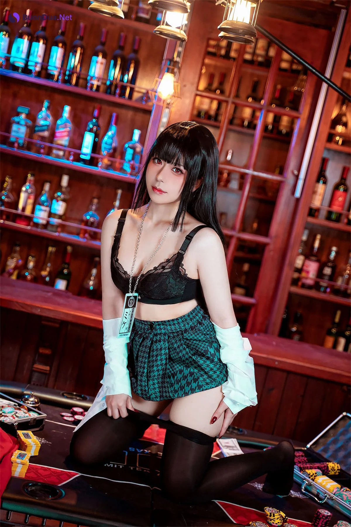 Cosplay 虎森森 蛇喰梦子 Jabami Yumeko - Photo 17