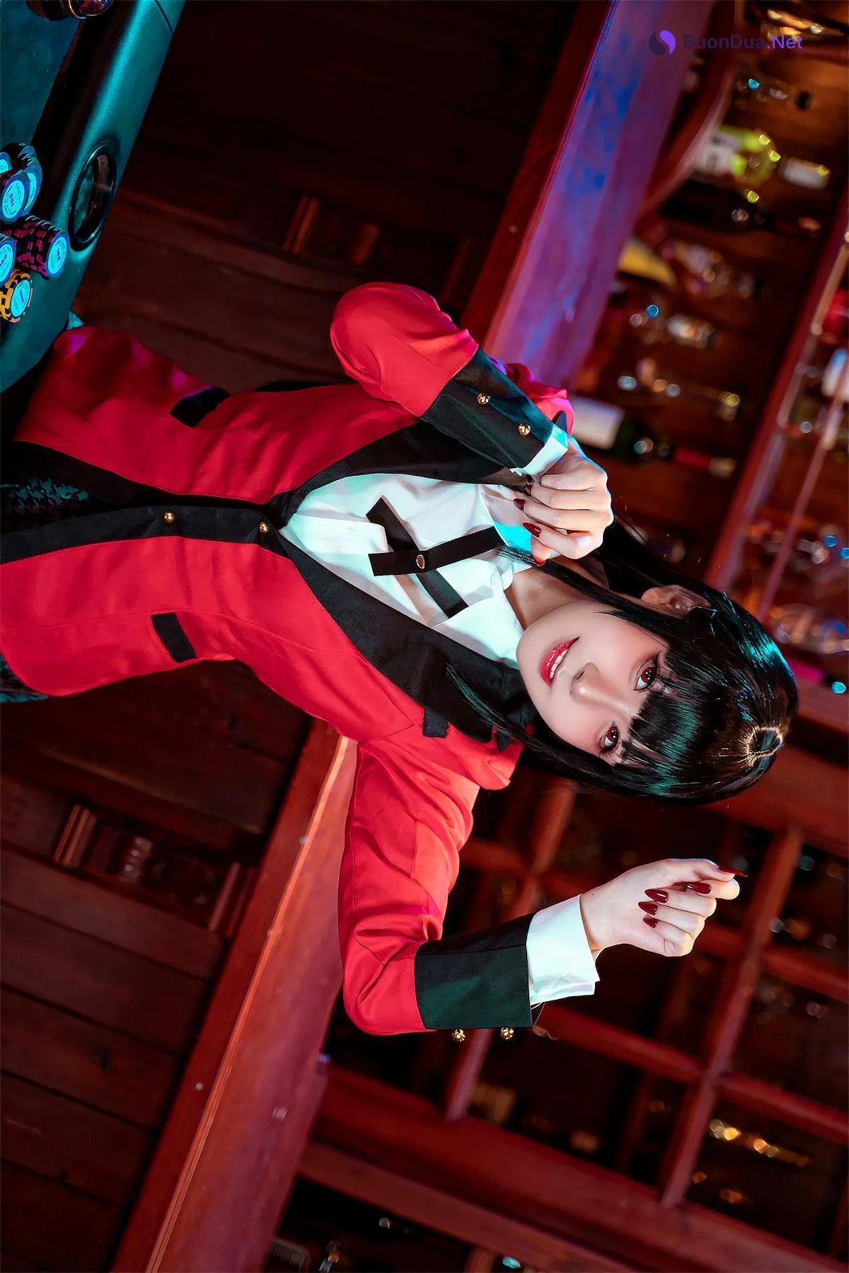 Cosplay 虎森森 蛇喰梦子 Jabami Yumeko - Photo 2