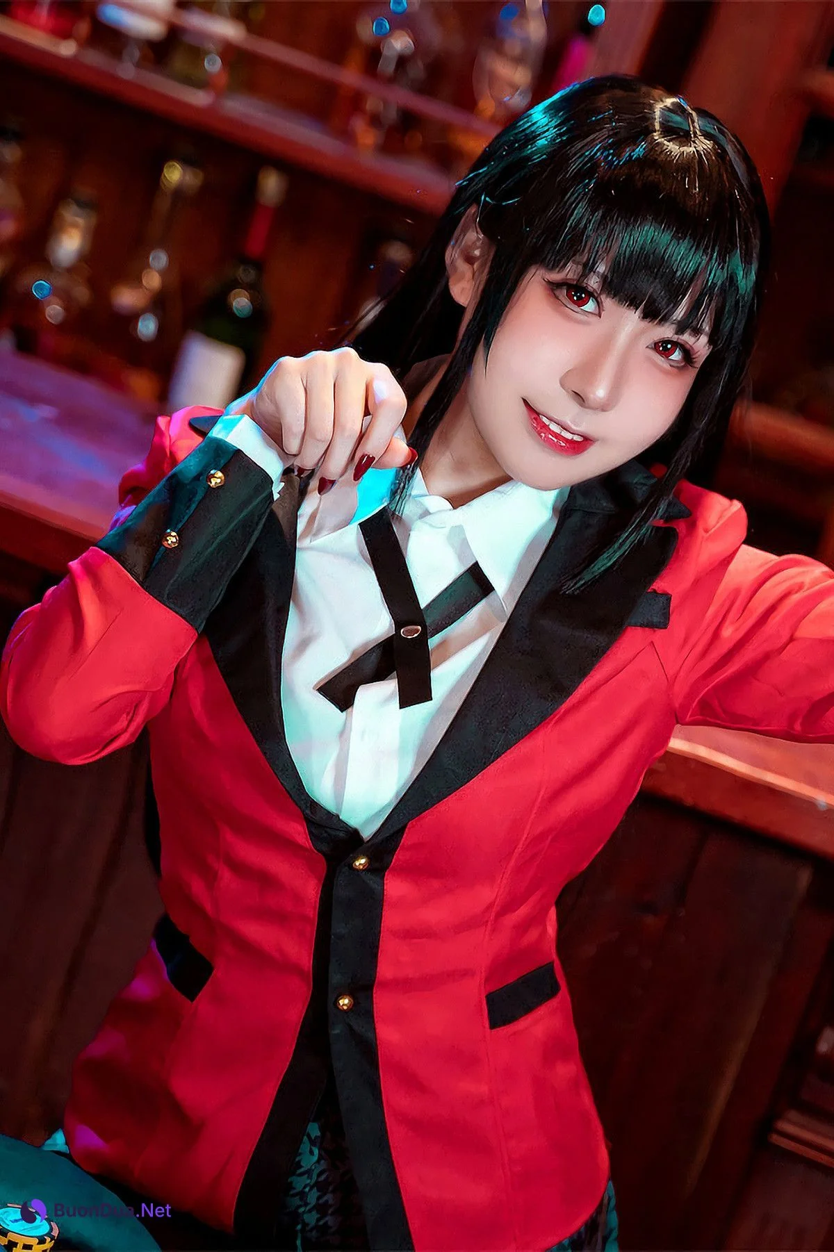 Cosplay 虎森森 蛇喰梦子 Jabami Yumeko - Photo 3