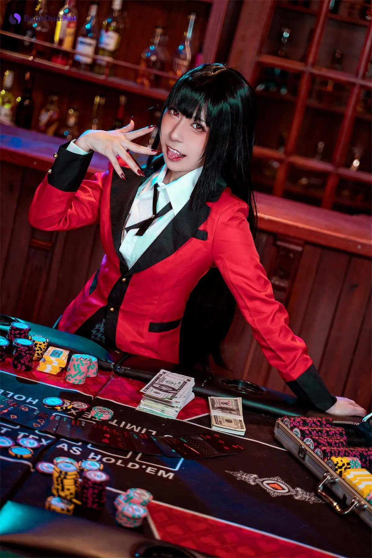 Cosplay 虎森森 蛇喰梦子 Jabami Yumeko - Photo 4
