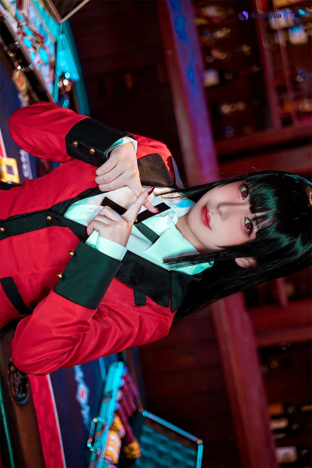Cosplay 虎森森 蛇喰梦子 Jabami Yumeko - Photo 6