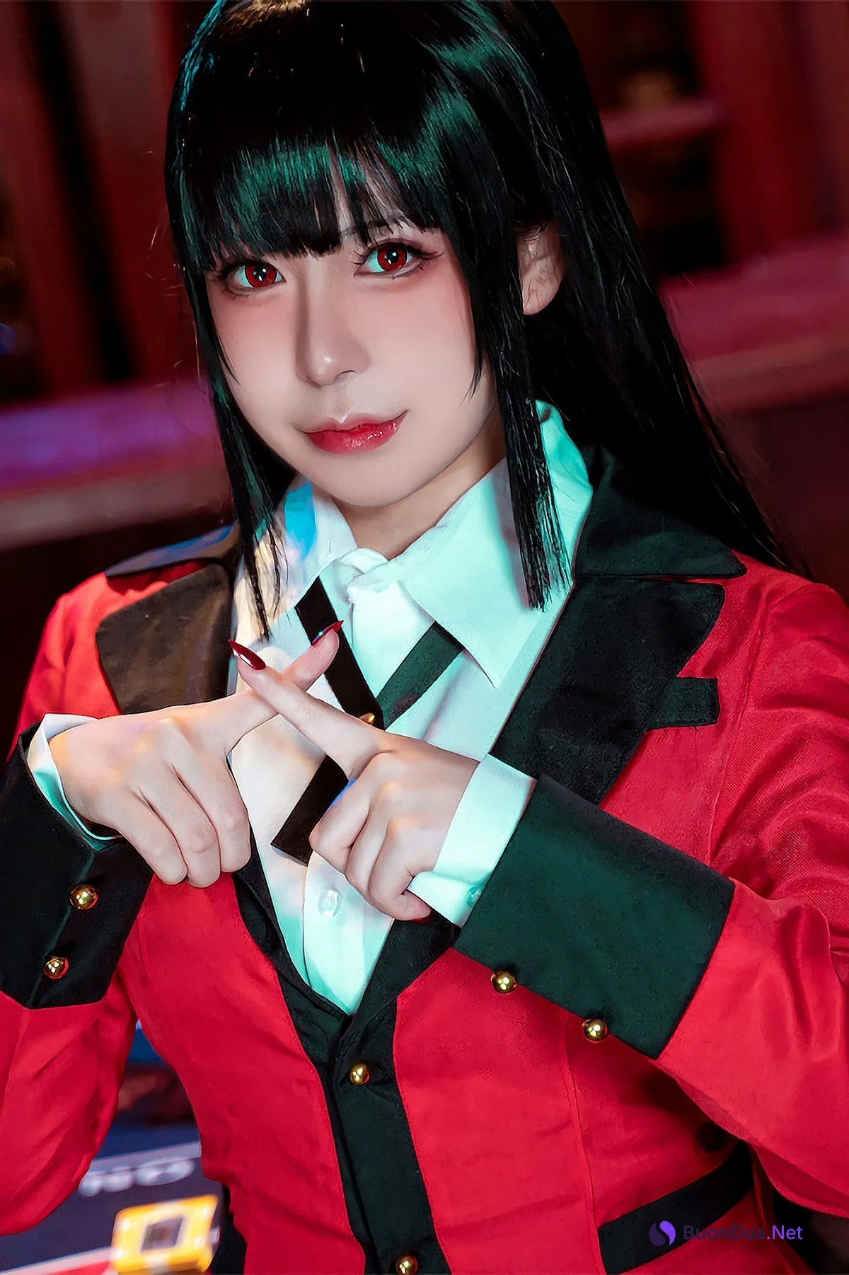 Cosplay 虎森森 蛇喰梦子 Jabami Yumeko - Photo 7