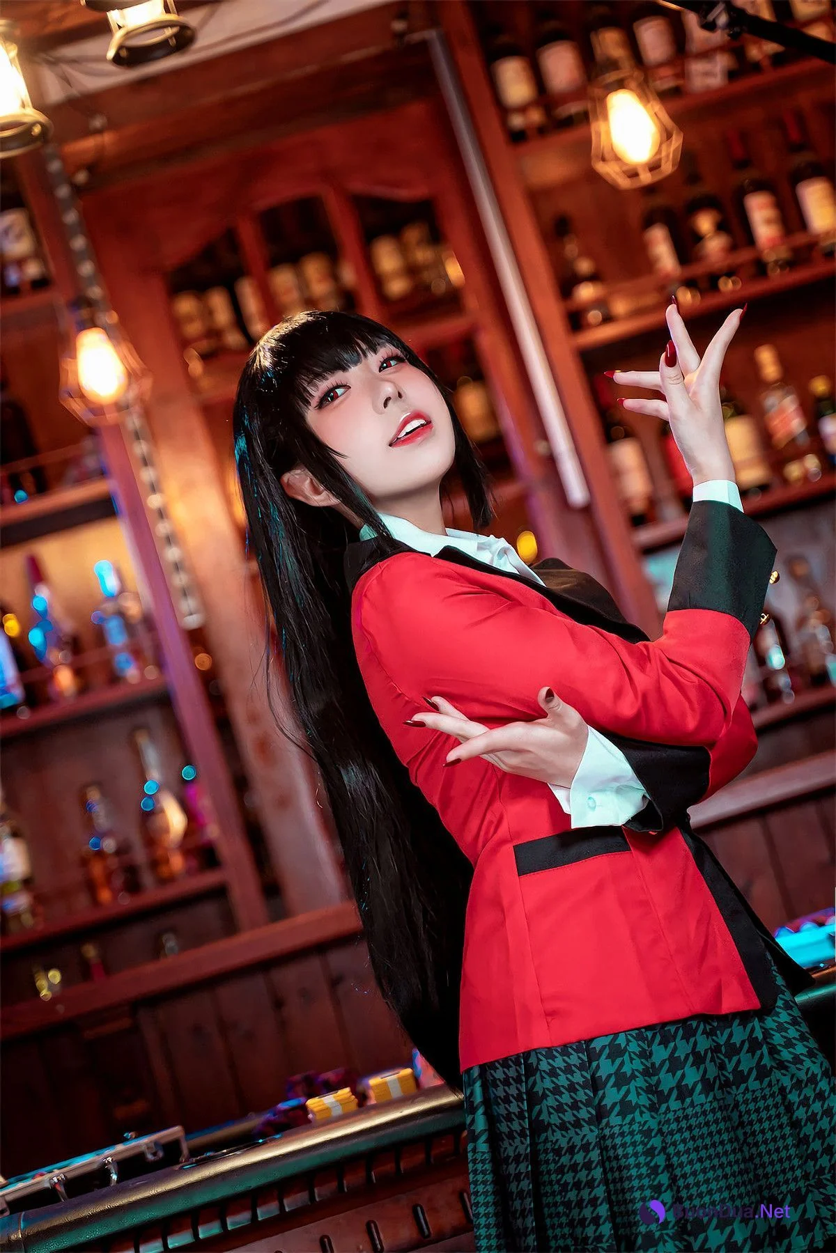 Cosplay 虎森森 蛇喰梦子 Jabami Yumeko - Photo 8