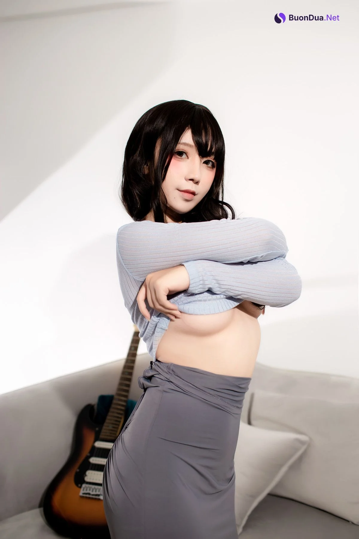 Cosplay 九曲Jean 吉他妹妹 - Photo 12