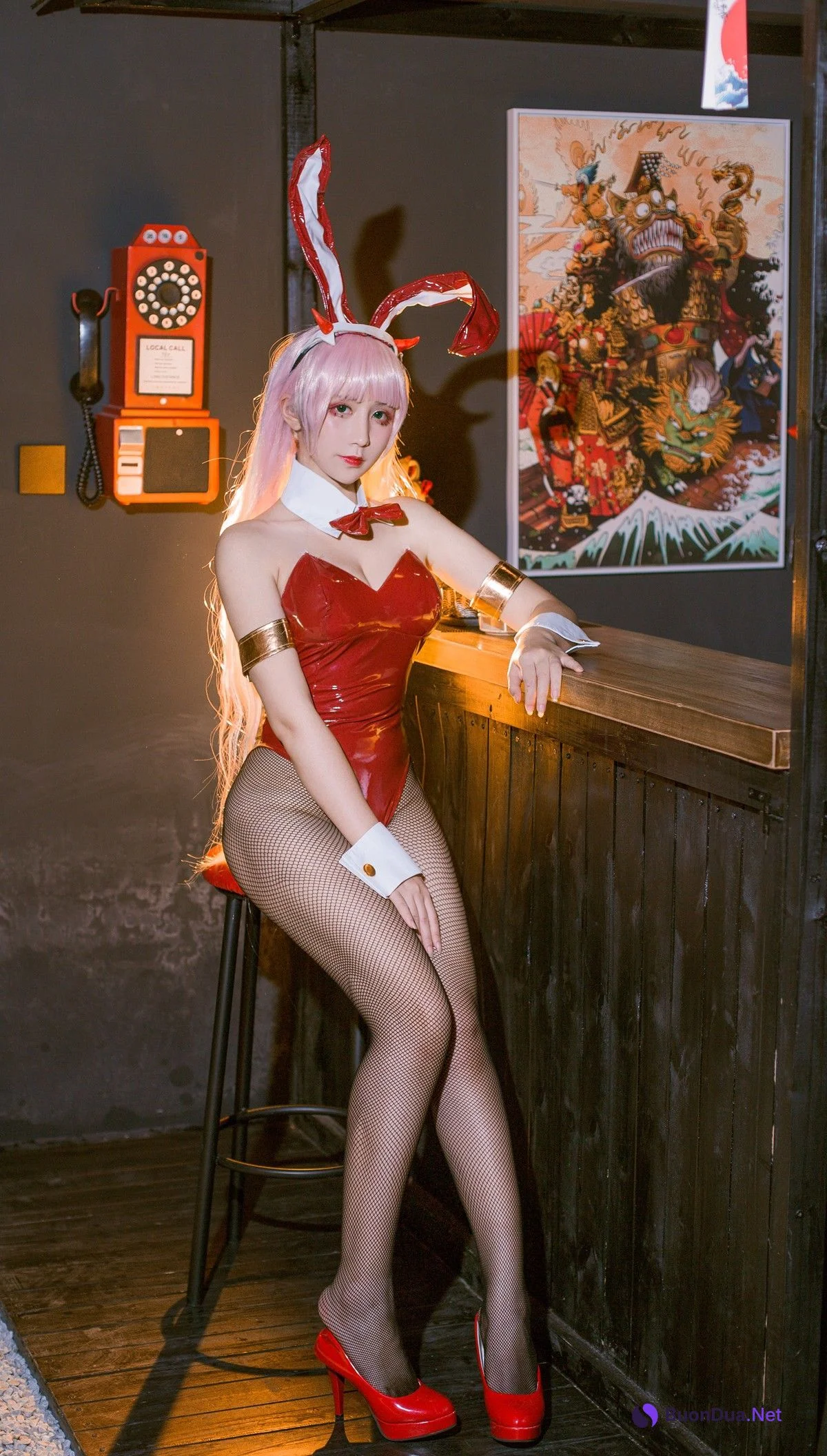 Cosplay 九曲Jean 兔女郎 - Photo 3