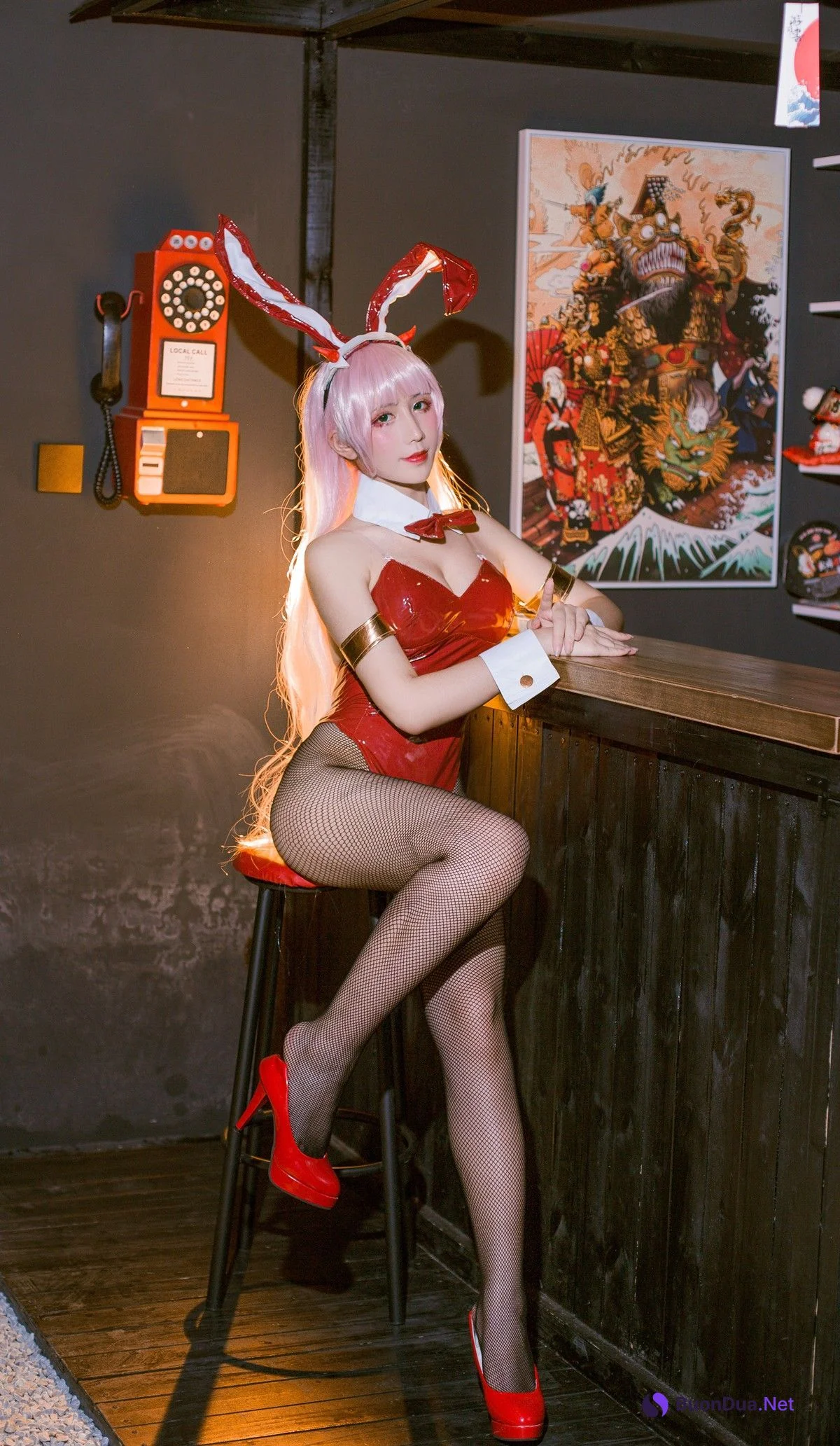 Cosplay 九曲Jean 兔女郎 - Photo 4