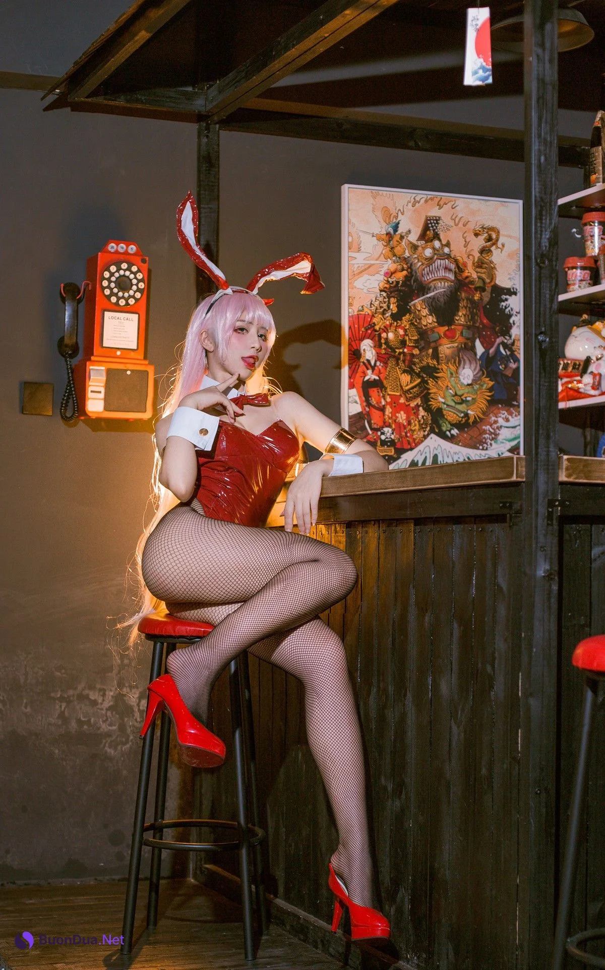 Cosplay 九曲Jean 兔女郎 - Photo 7