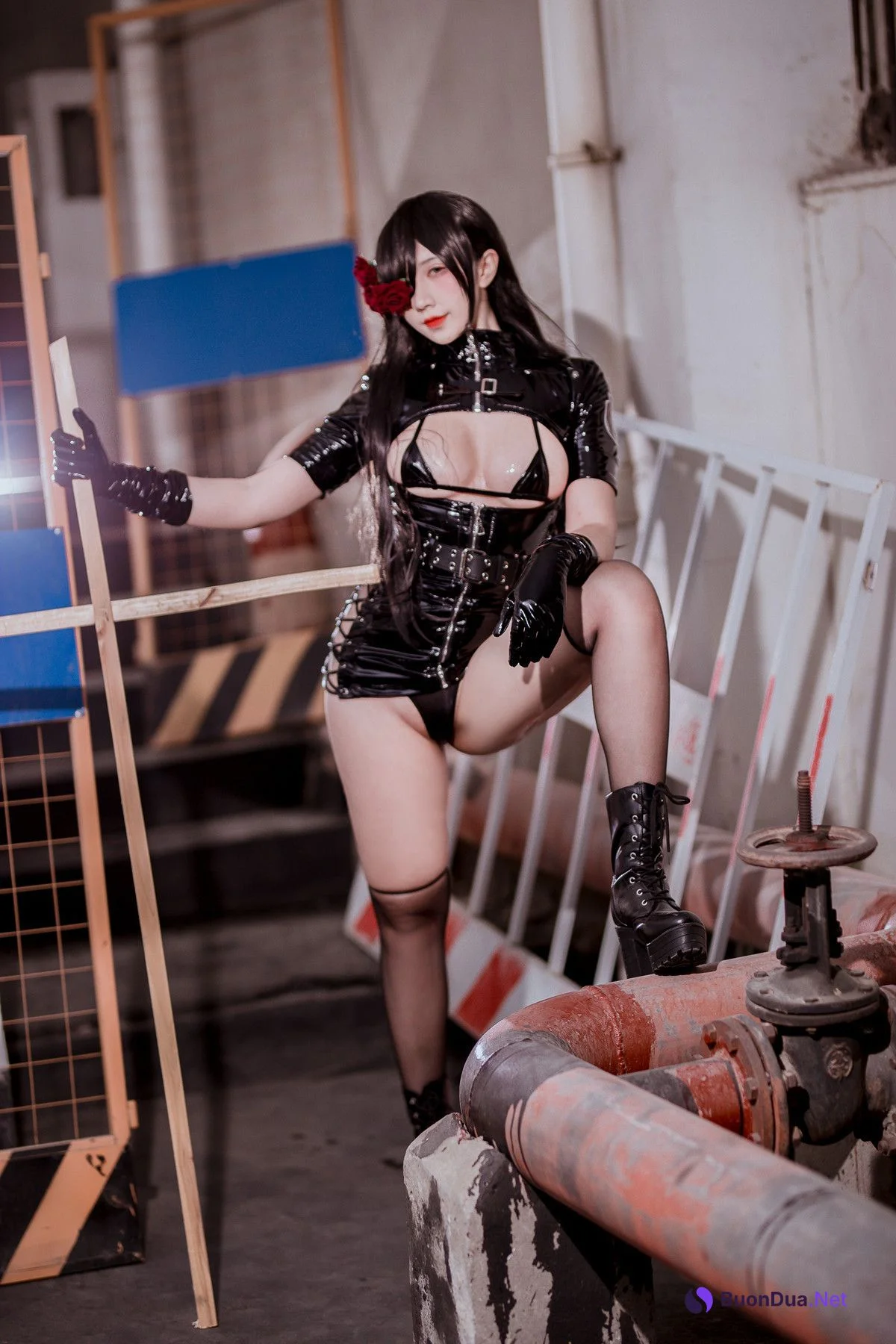 Cosplay 九曲Jean 涩九九暗黑玫瑰 - Photo 4