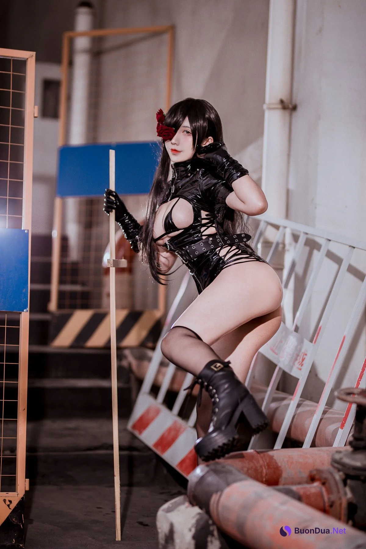 Cosplay 九曲Jean 涩九九暗黑玫瑰 - Photo 6