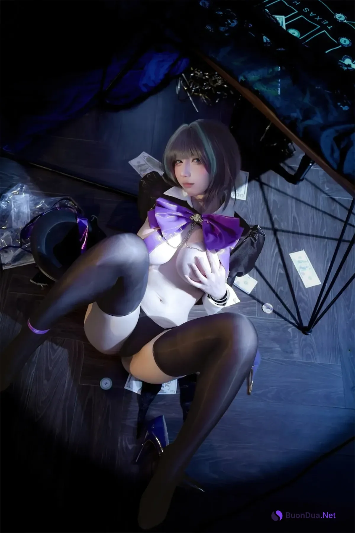 Cosplay 九曲Jean – 柴郡绚烂夜梦 - Photo 16
