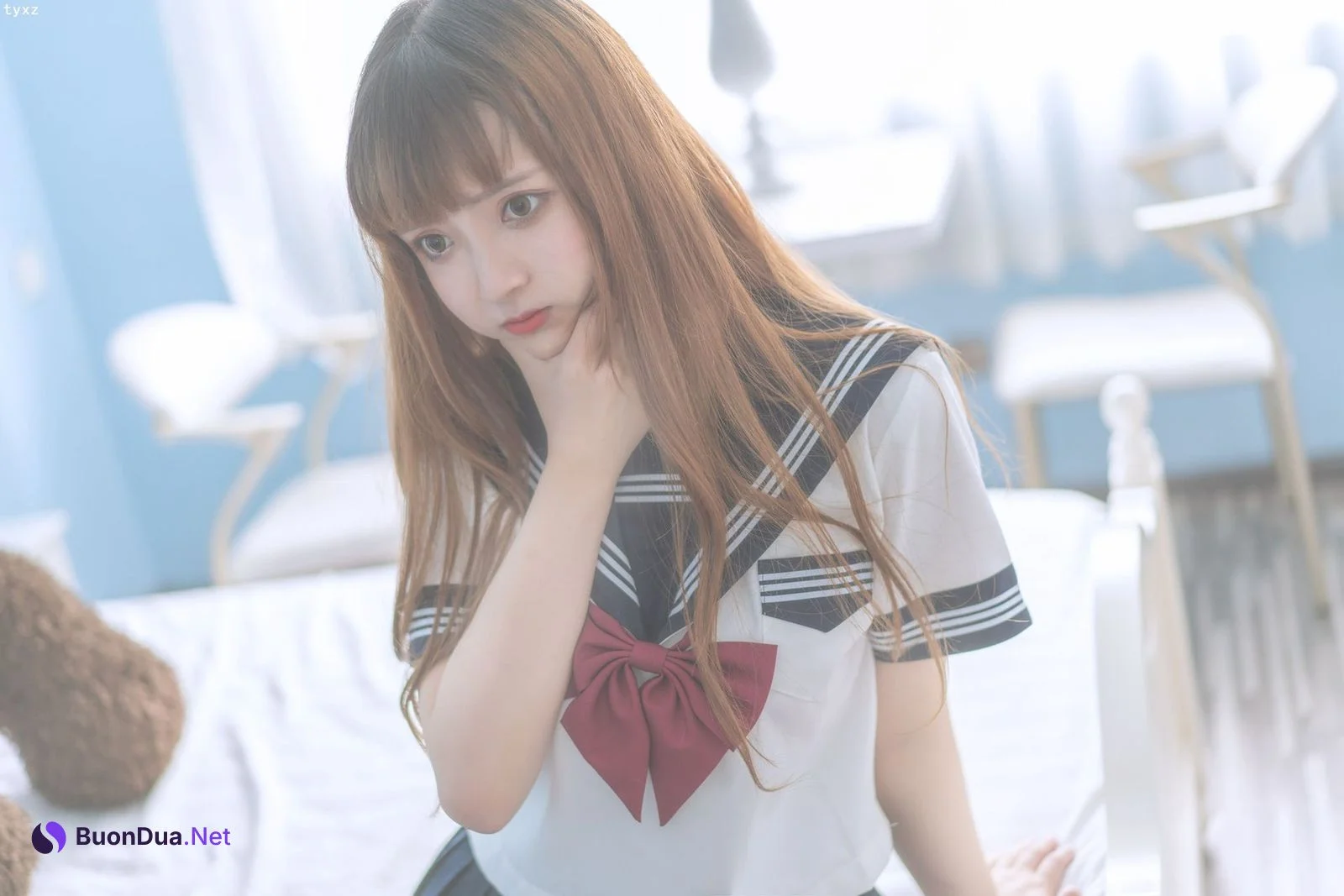 Cosplay 一隻雲燒 JK少女 - Photo 16