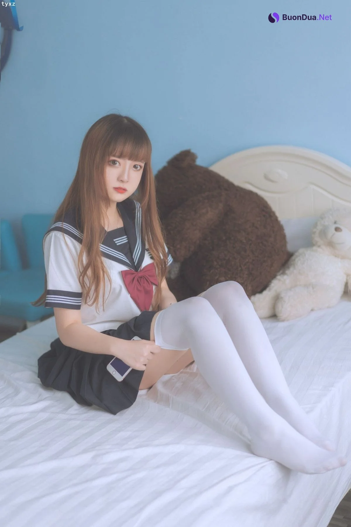 Cosplay 一隻雲燒 JK少女 - Photo 9