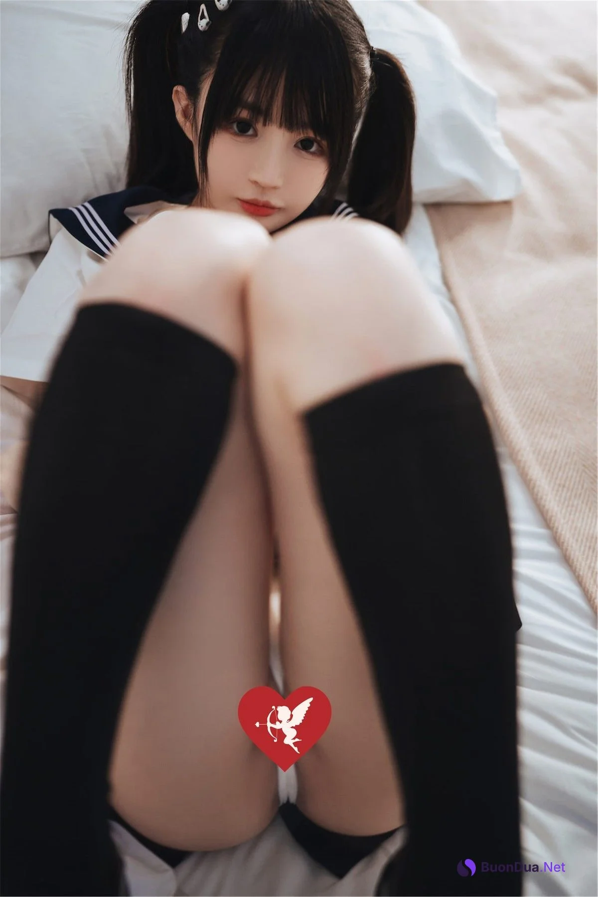 Cosplay 桜井宁宁 双马尾JK - Photo 17