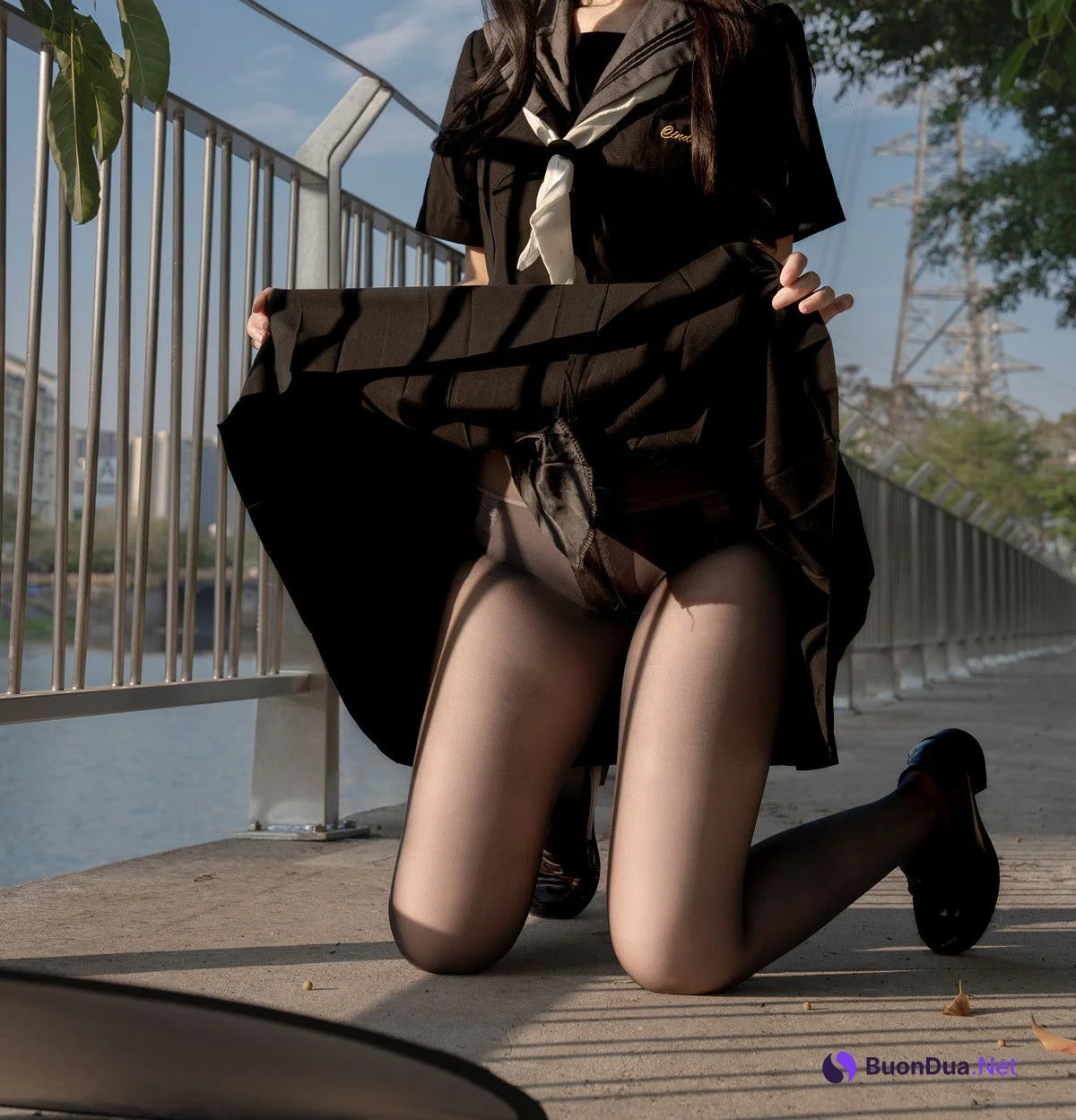 Cosplay 不呆猫 放课后野外JK - Photo 15