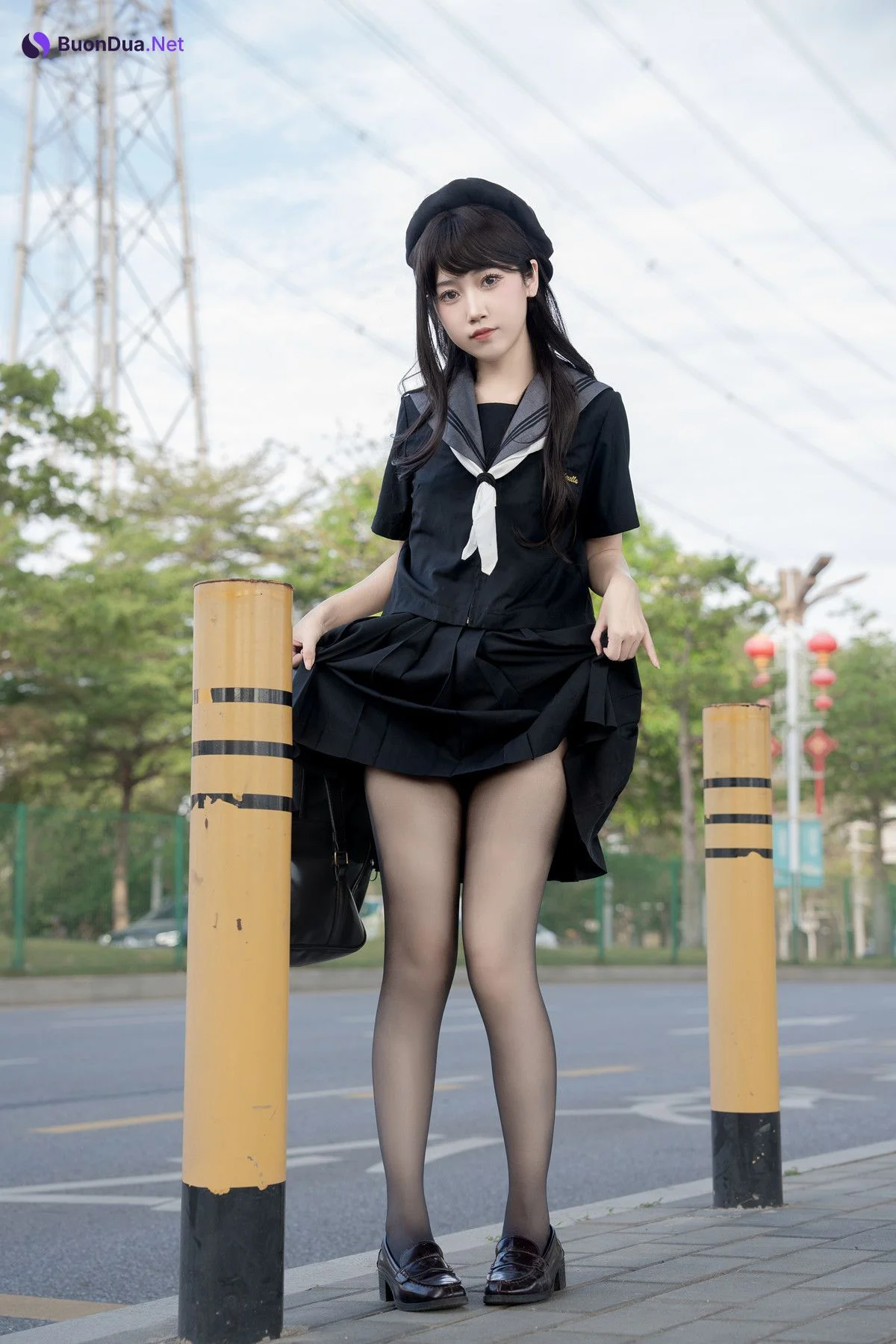 Cosplay 不呆猫 放课后野外JK - Photo 6