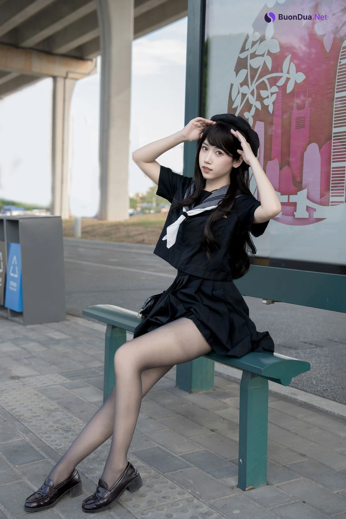 Cosplay 不呆猫 放课后野外JK - Photo 7