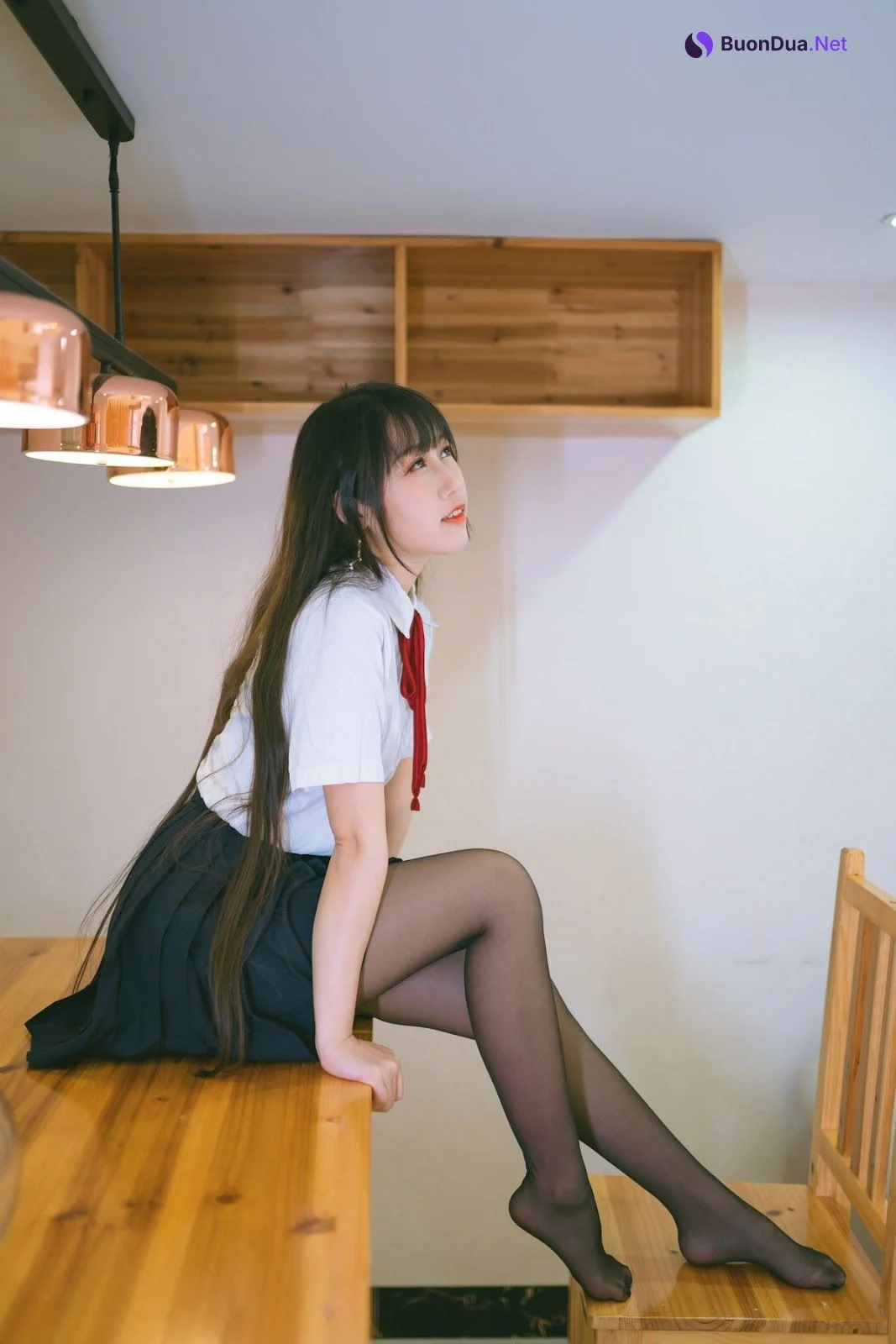 Cosplay 不呆猫 校服JK - Photo 14