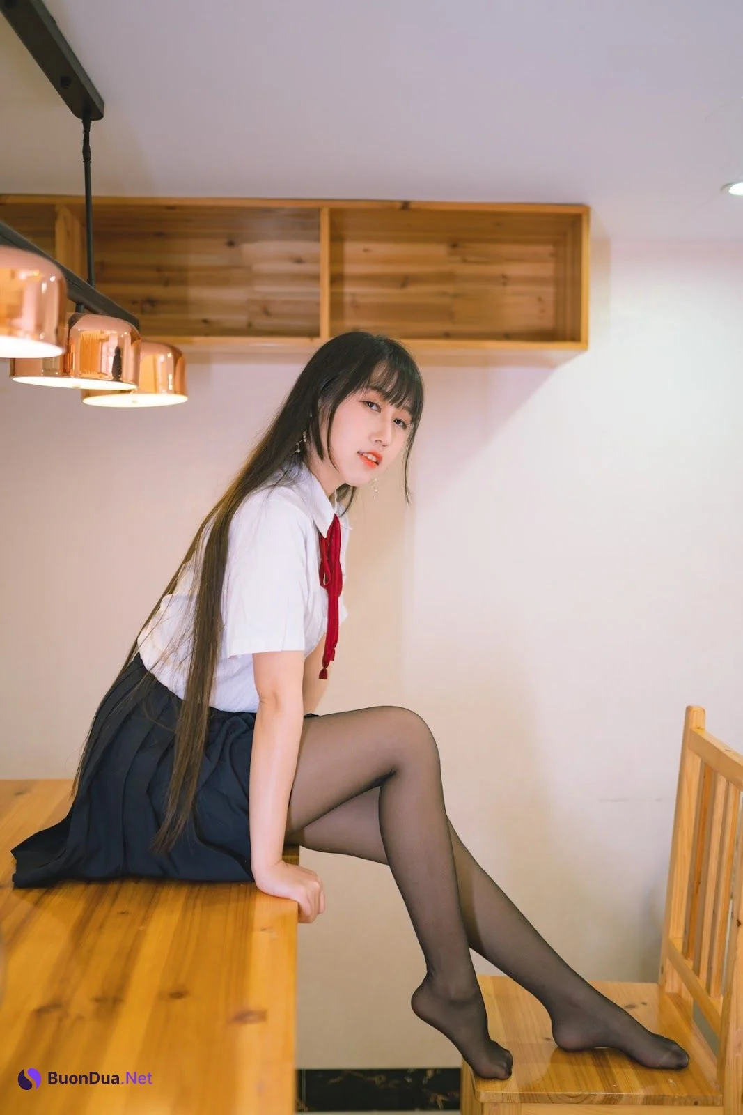 Cosplay 不呆猫 校服JK - Photo 15