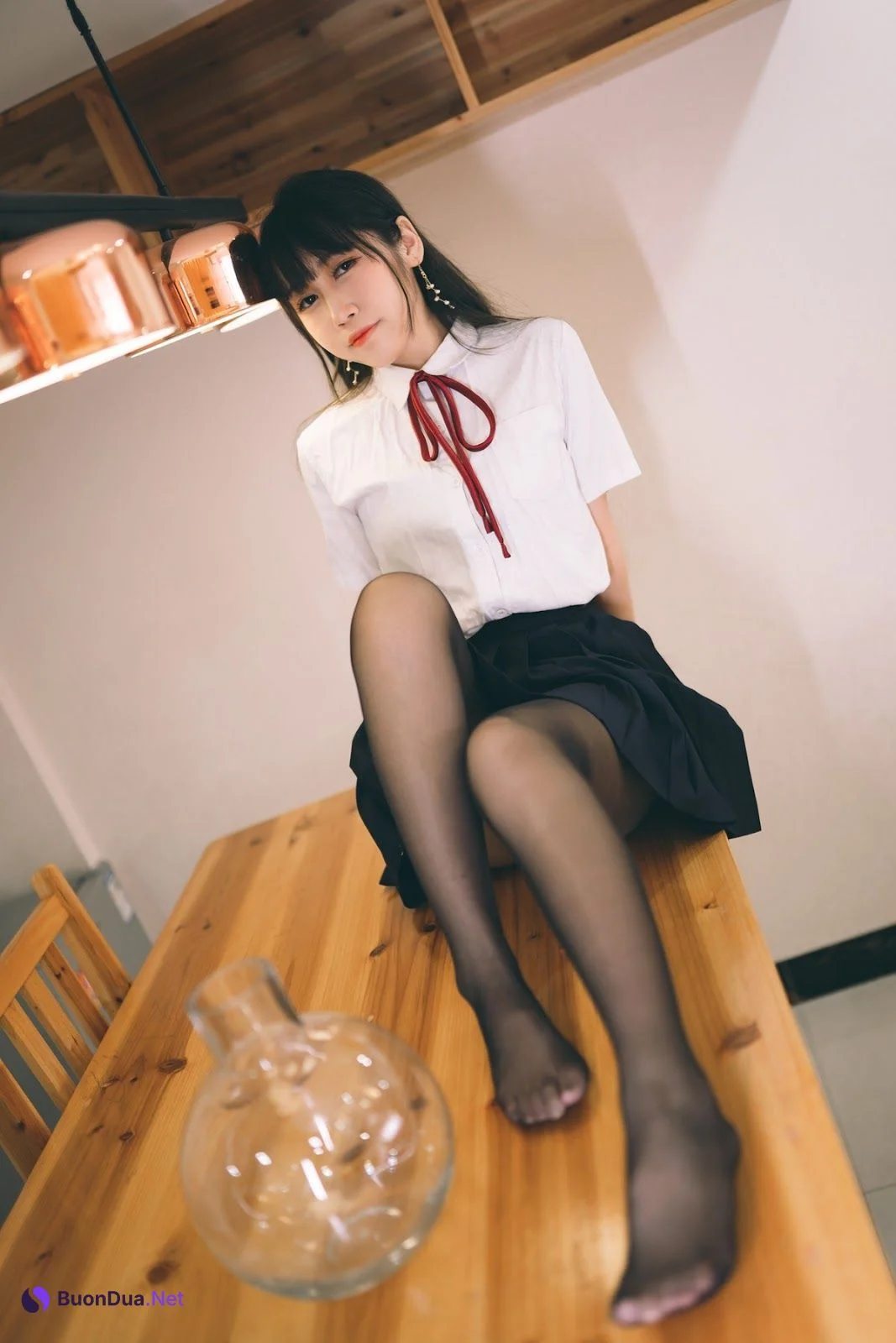 Cosplay 不呆猫 校服JK - Photo 16