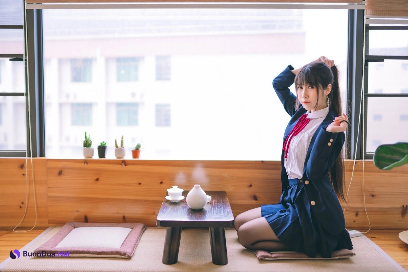 Cosplay 不呆猫 校服JK - Photo 3