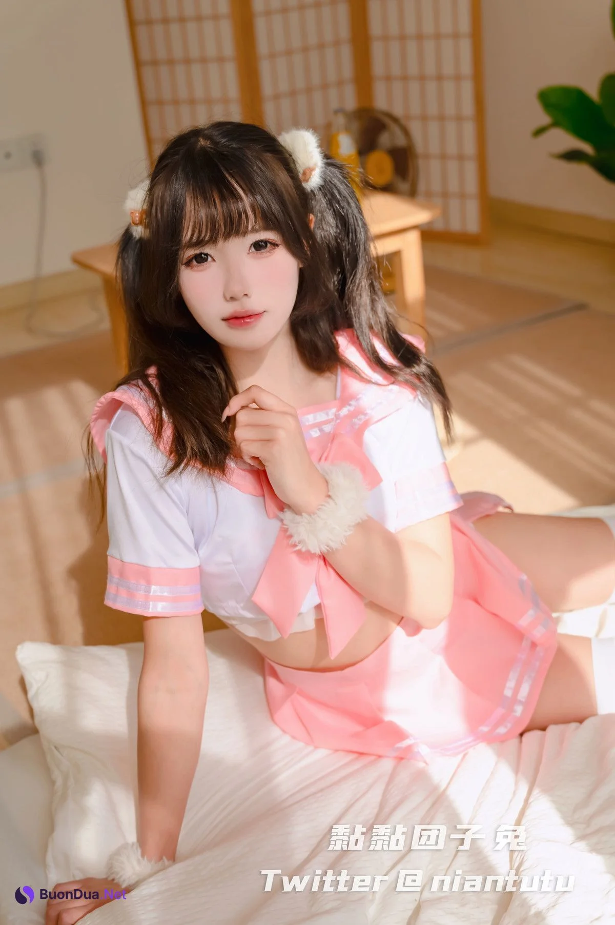 Cosplay 黏黏团子兔 JK - Photo 4