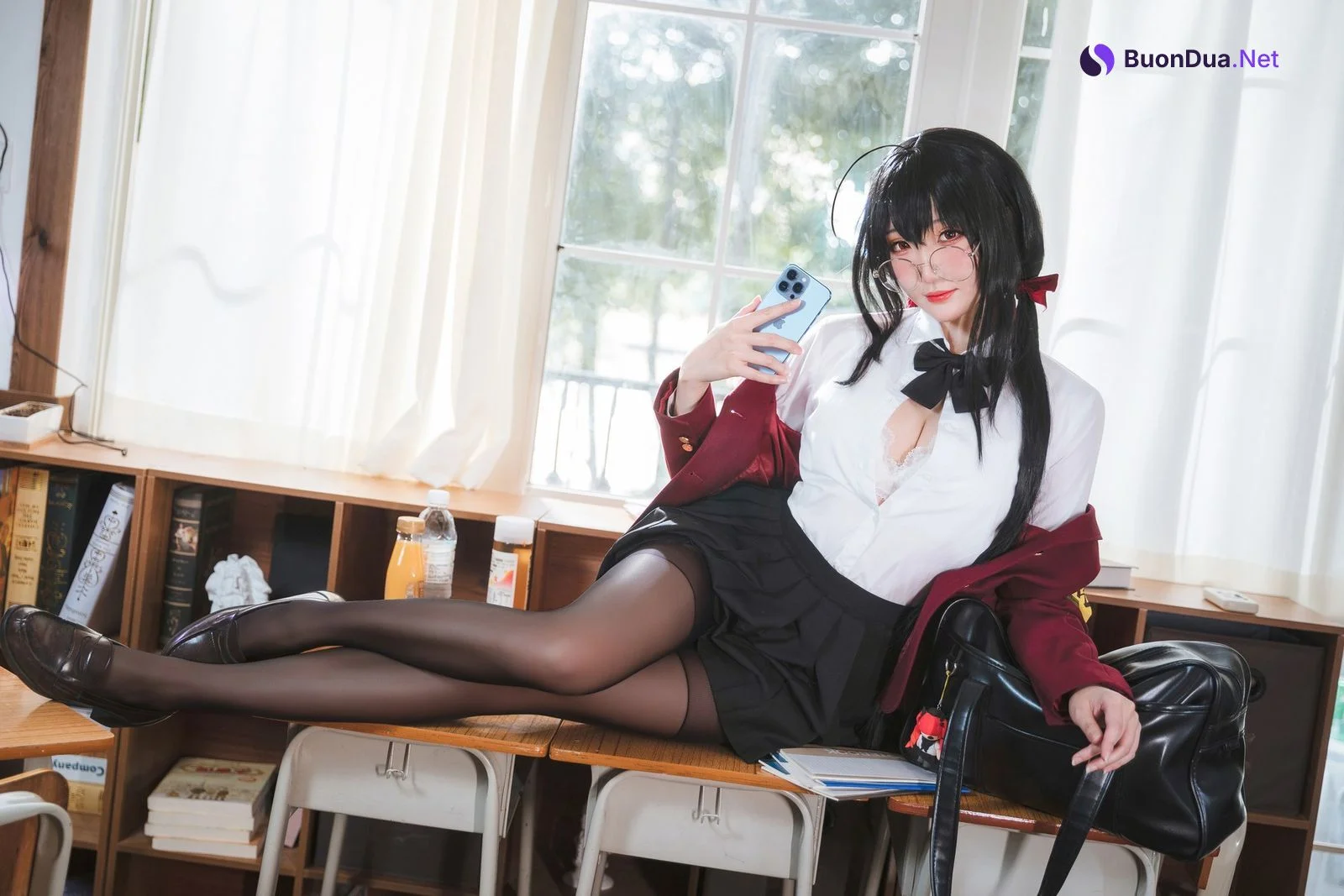 Cosplay 瓜希酱 大凤JK - Photo 11