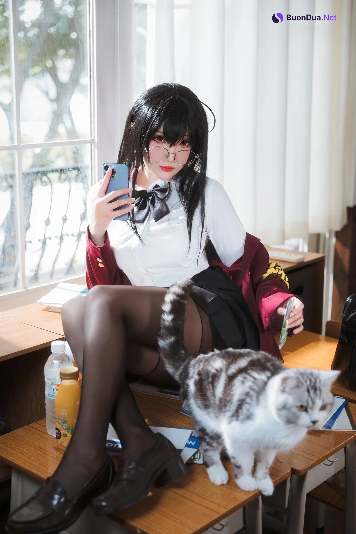Cosplay 瓜希酱 大凤JK - Photo 2