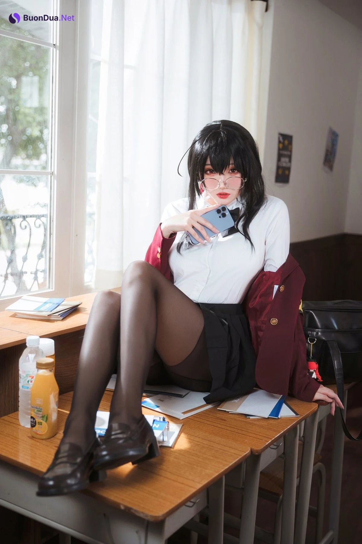 Cosplay 瓜希酱 大凤JK - Photo 3