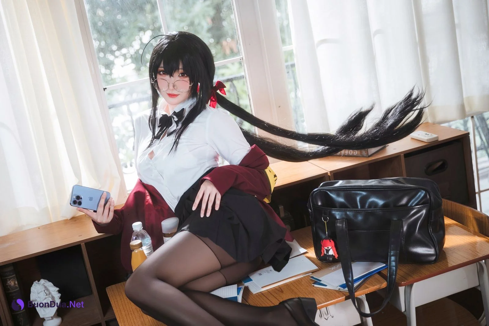 Cosplay 瓜希酱 大凤JK - Photo 8
