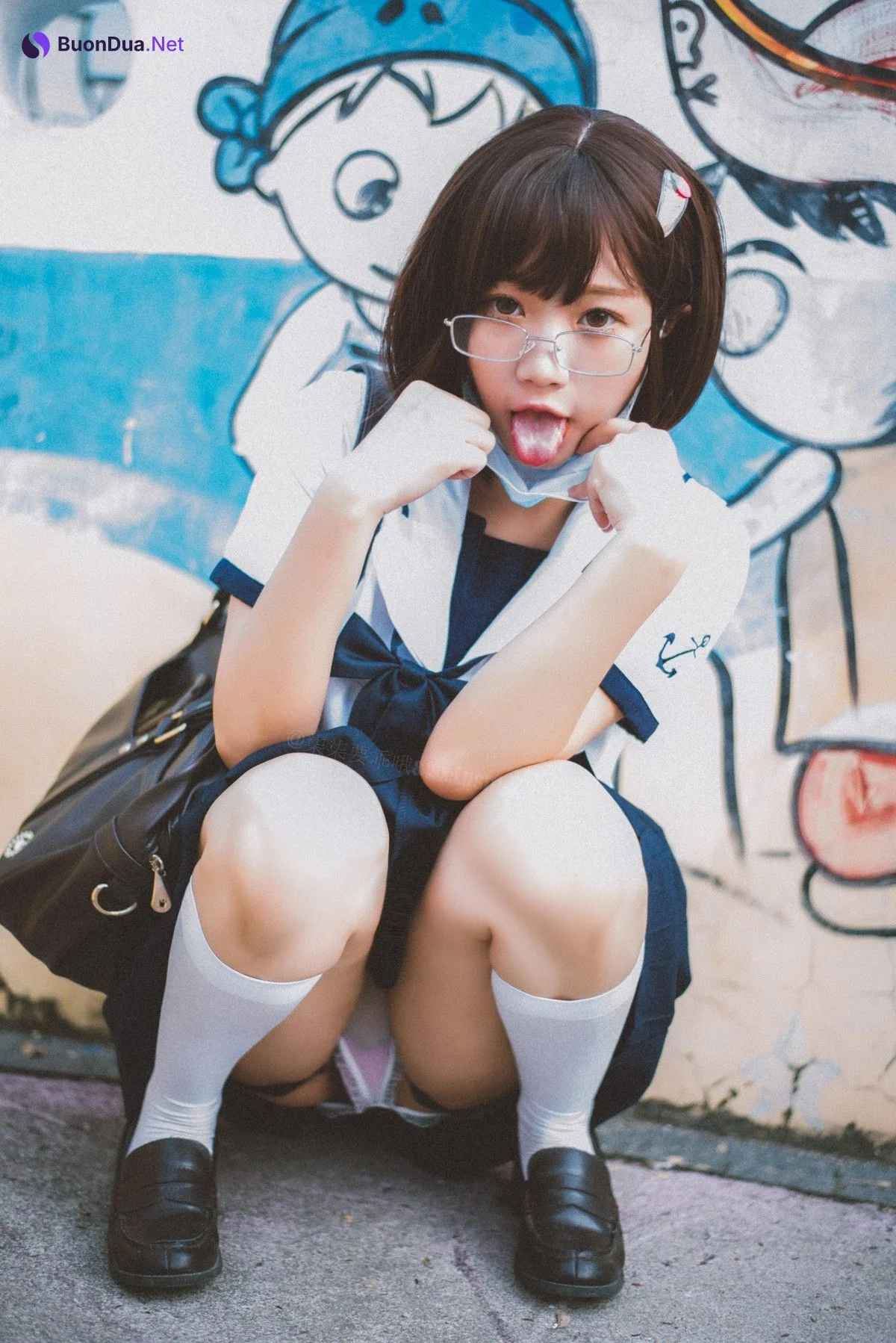 Cosplay 柒柒要乖哦 乐园JK - Photo 12