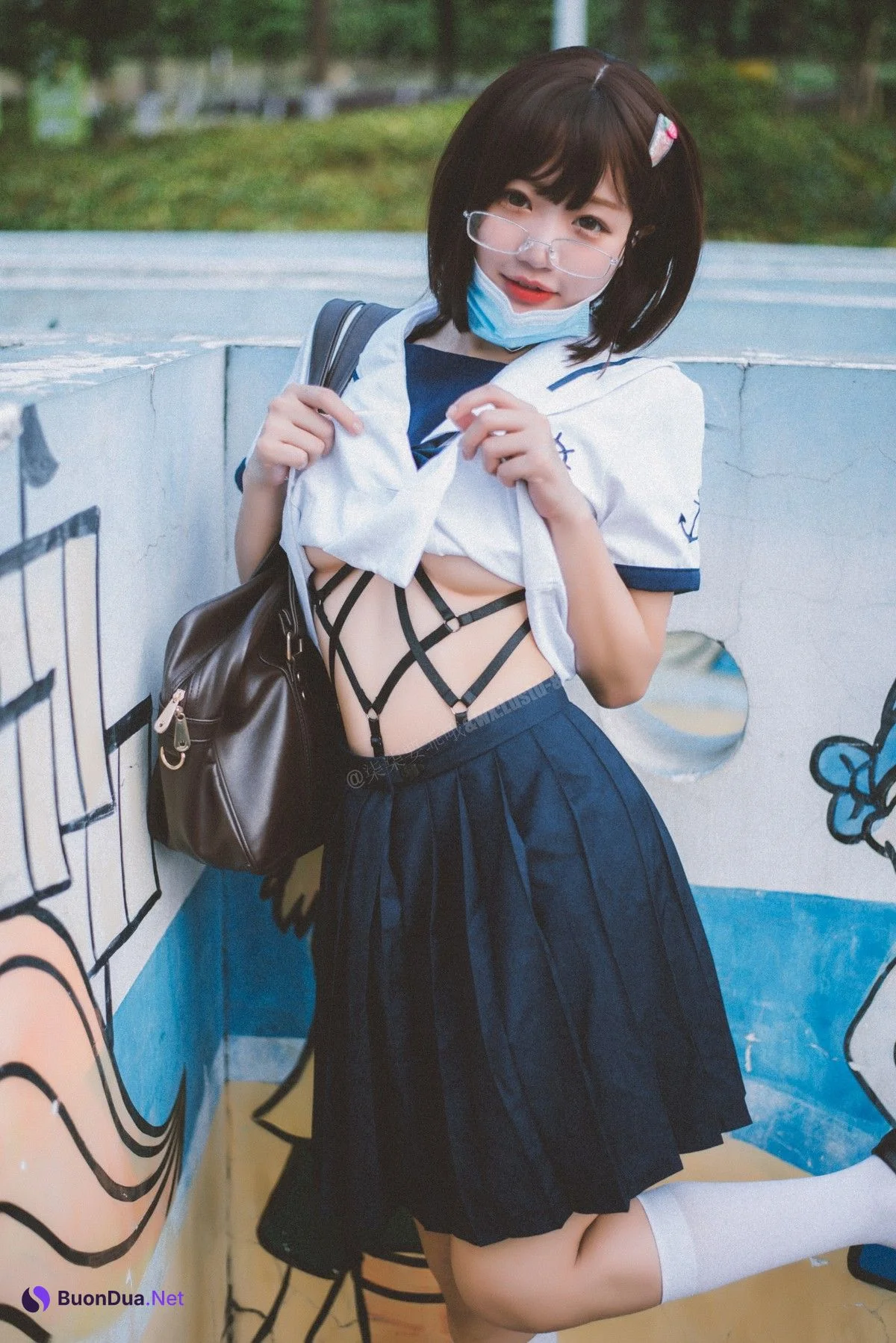 Cosplay 柒柒要乖哦 乐园JK - Photo 15