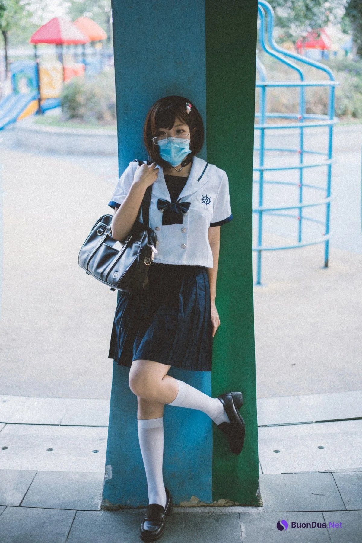 Cosplay 柒柒要乖哦 乐园JK - Photo 4