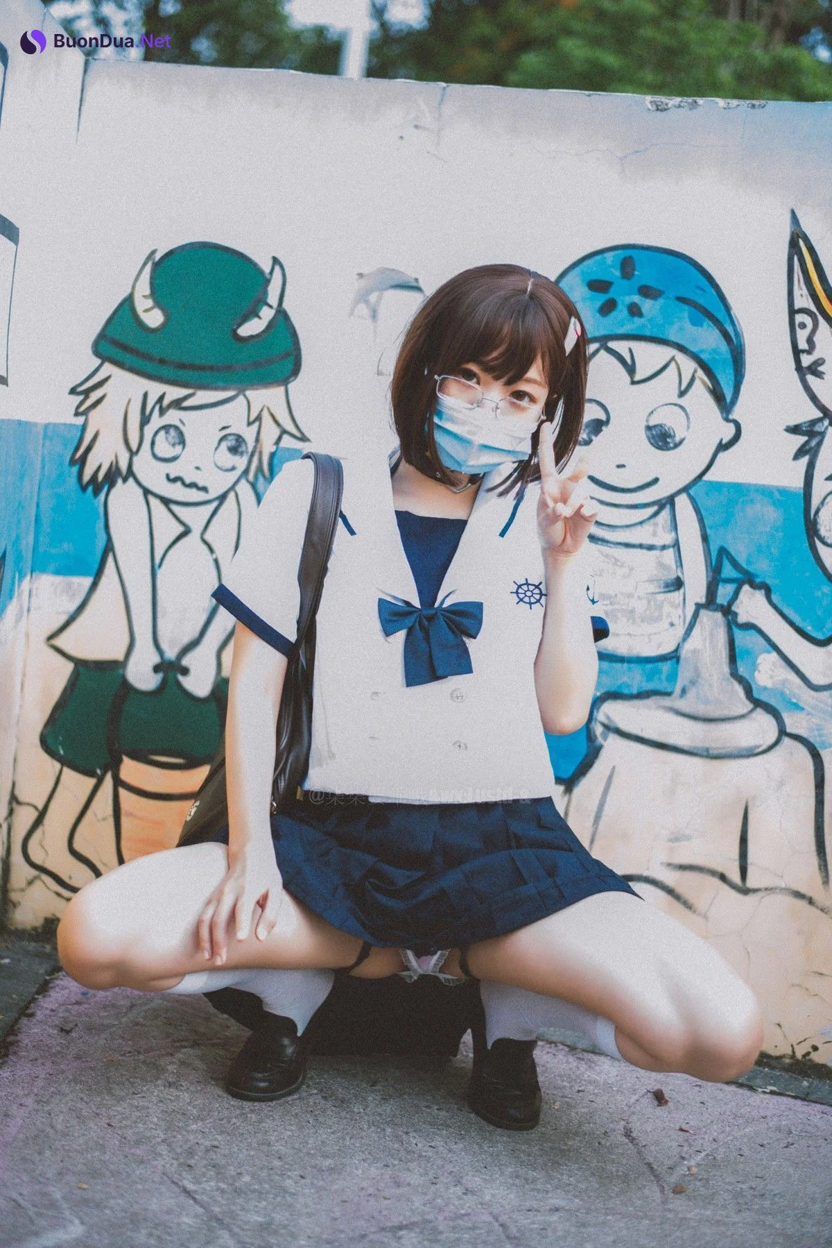 Cosplay 柒柒要乖哦 乐园JK - Photo 9