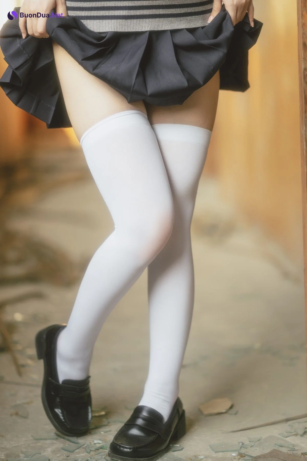 桜井宁宁 Cosplay 废墟jk - Photo 9