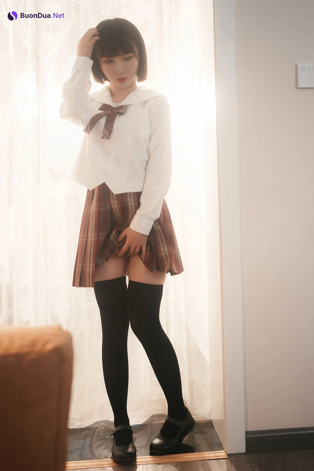 Cosplay 面饼仙儿 JK Girl Uniform - Photo 2