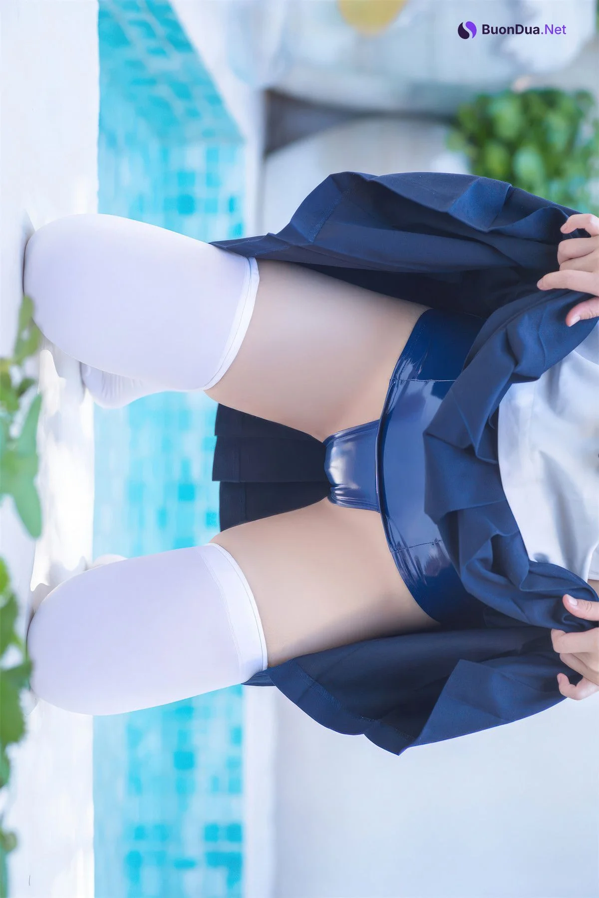 Cosplay 虎森森 JK死库水 JK Water Splash - Photo 8