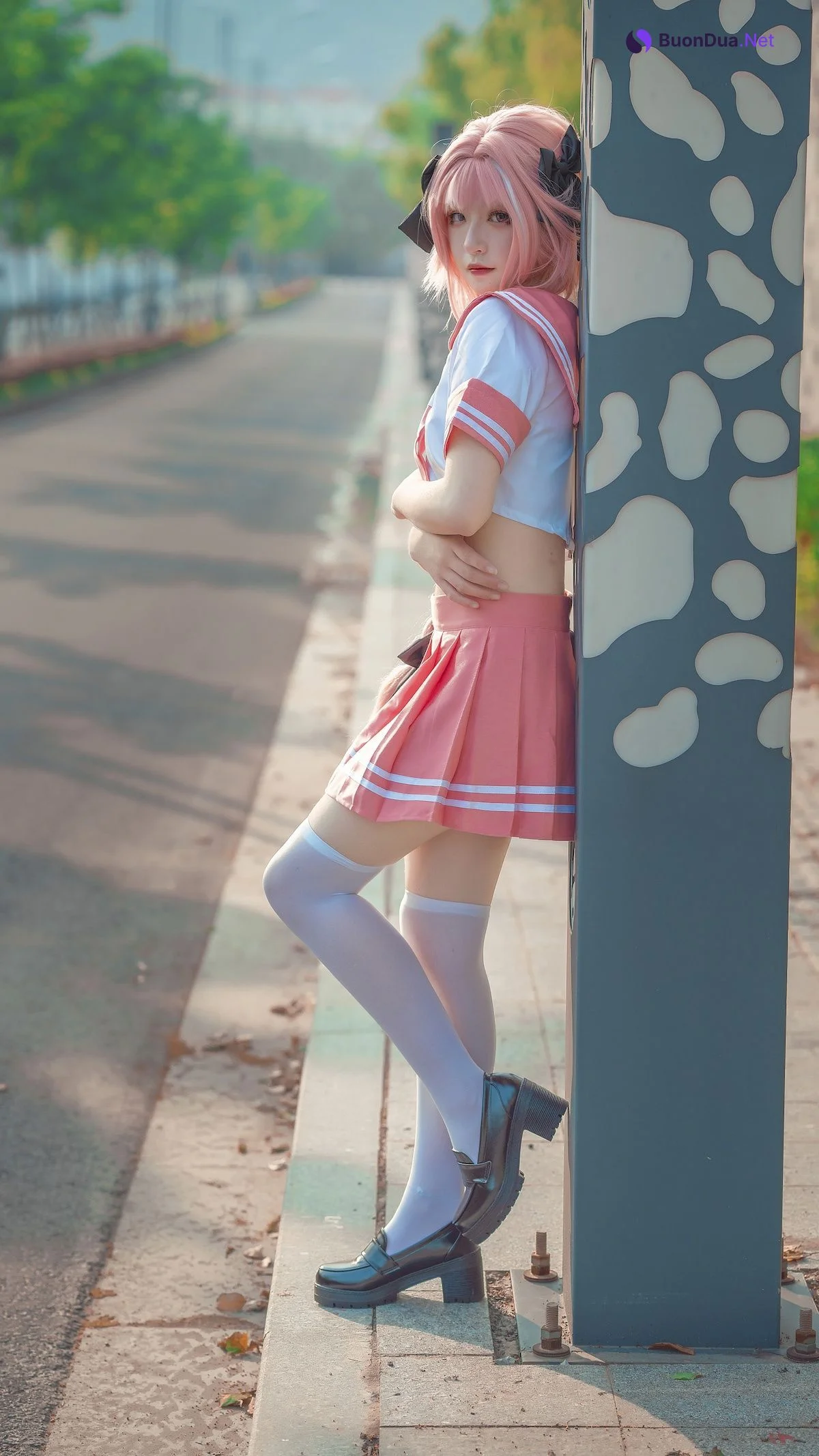 Cosplay 海藻酸钠 阿福jk 阿福泳装 Ray - Photo 4