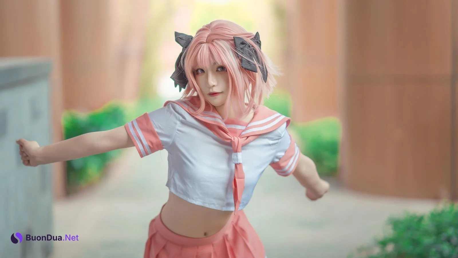 Cosplay 海藻酸钠 阿福jk 阿福泳装 Ray - Photo 6