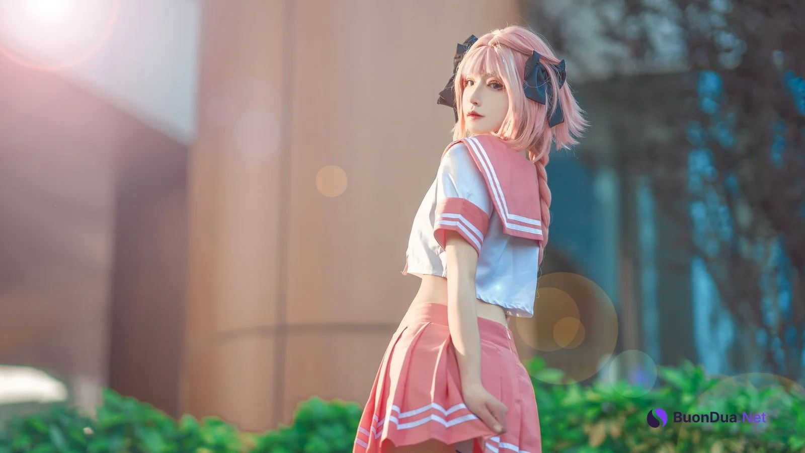 Cosplay 海藻酸钠 阿福jk 阿福泳装 Ray - Photo 9