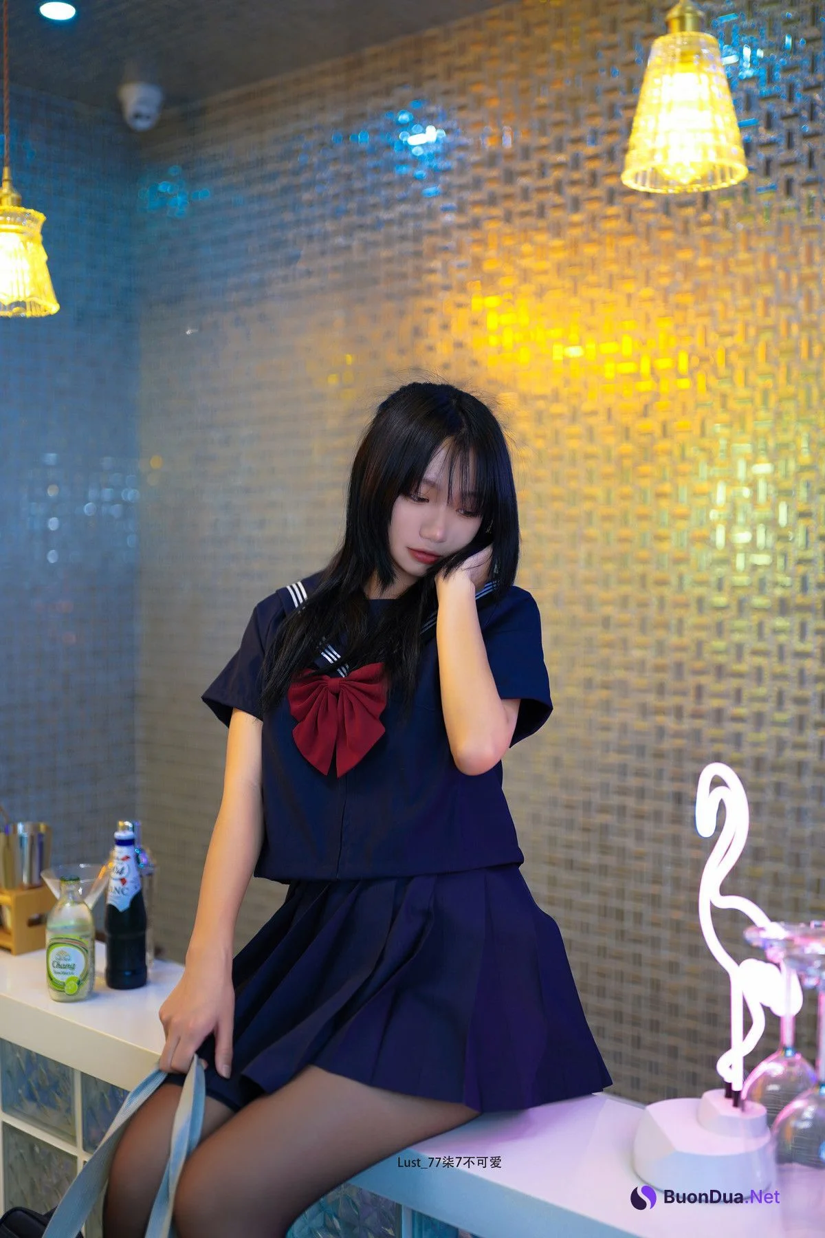 Cosplay 柒柒要乖哦 反差JK少女 Set.02 - Photo 2