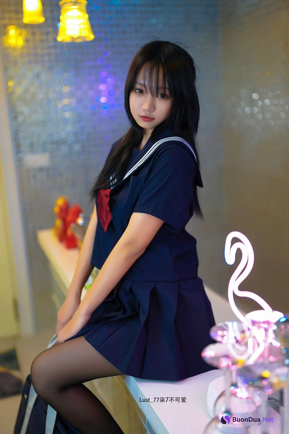 Cosplay 柒柒要乖哦 反差JK少女 Set.02 - Photo 3