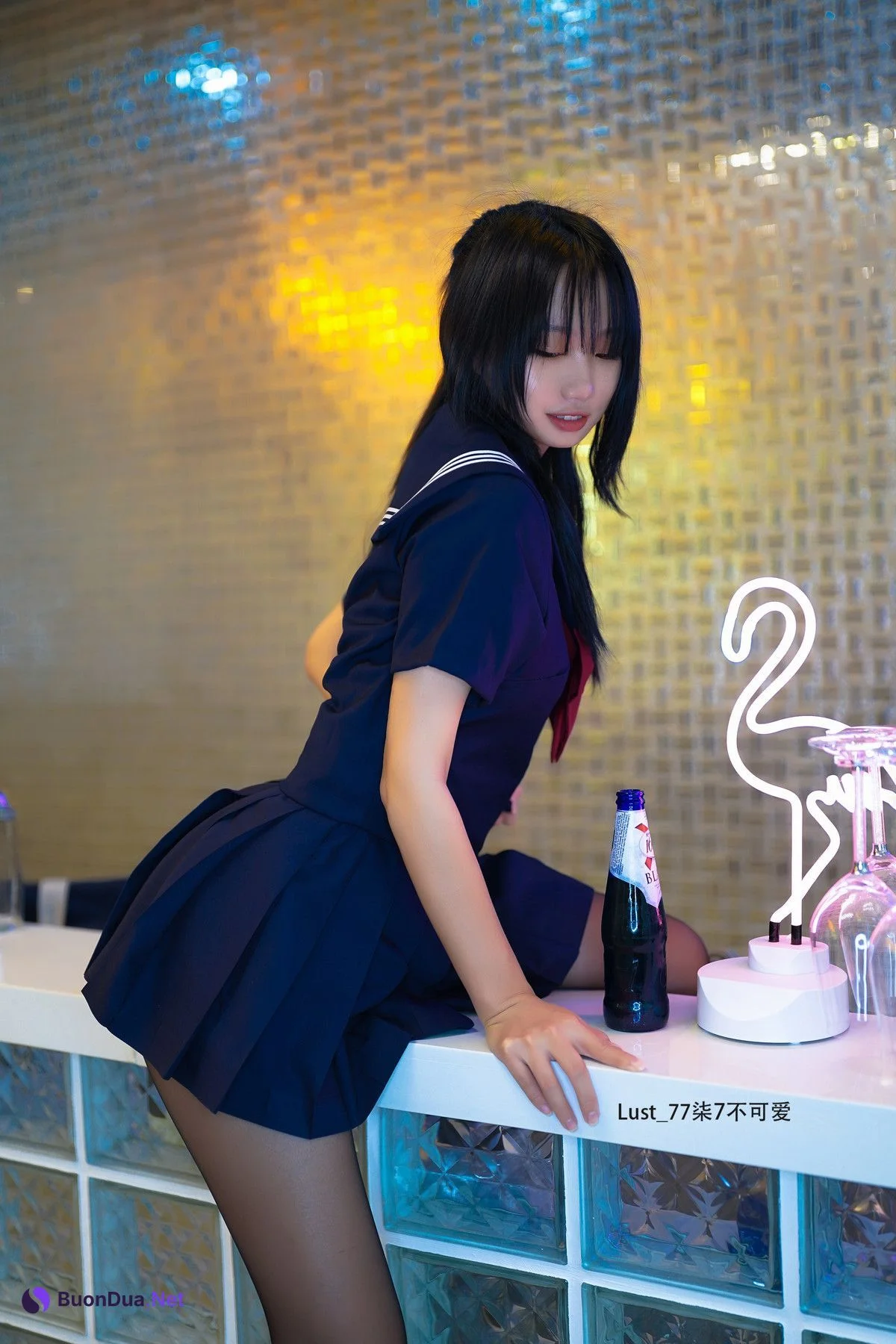 Cosplay 柒柒要乖哦 反差JK少女 Set.02 - Photo 8