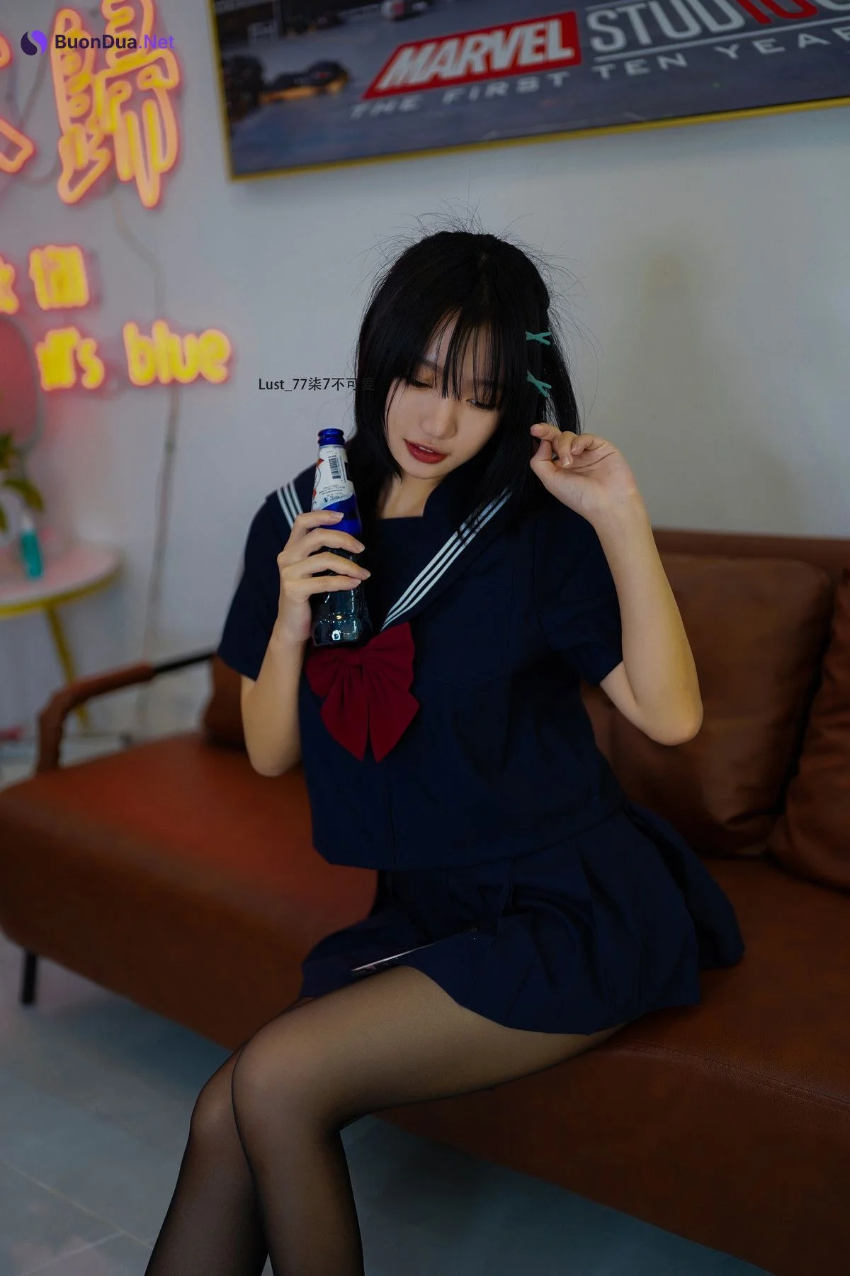 Cosplay 柒柒要乖哦 反差JK少女 Set.03 - Photo 3